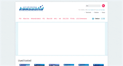 Desktop Screenshot of konsoolid.com