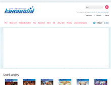 Tablet Screenshot of konsoolid.com